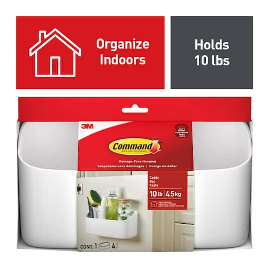 8 Pack: 3M Command&#x2122; Large Organizing Caddy